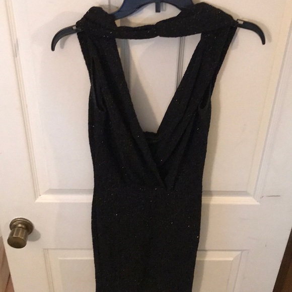 Sparkly black mini dress - Picture 2 of 2